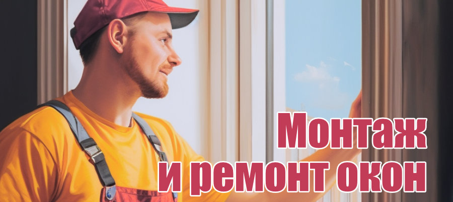 Ремонт и монтаж окон