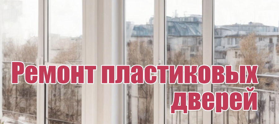 Ремонт пластиковых дверей